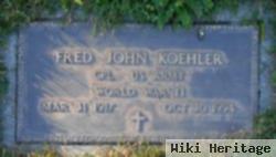 Fred John Koehler