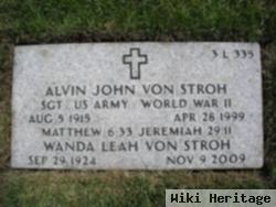 Alvin John Vonstroh