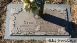 Sybil Eunice Burrell