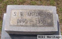 S. W. Mcgahee