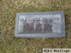 Ora Calfee Shadden