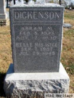 Abram M Dickenson