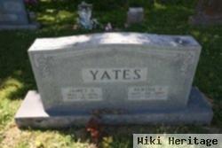 Bertha E Yates