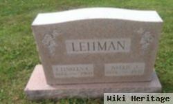 Nellie J Lehman