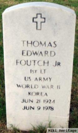 Thomas Edward Foutch, Jr