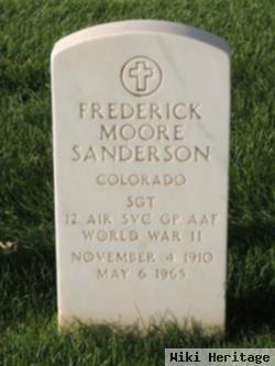 Frederick Moore Sanderson