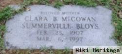 Clara B. Mccowan Bloys