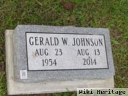 Gerald W. Johnson