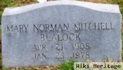 Mary Norman Mitchell Blalock