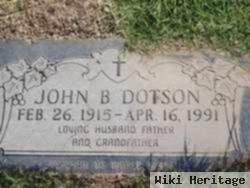 John B Dotson