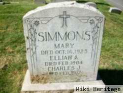 Elijah A Simmons