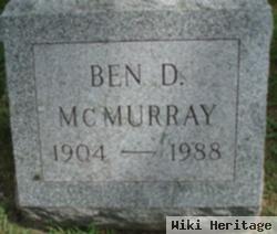 Benjamin Davis Mcmurray