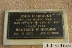 Beatrice W. Higgins