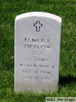 Elmer L Zietlow