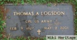 Thomas A "tommy" Logsdon