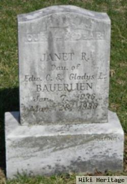 Janet R Bauerlien