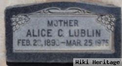 Alice Clista Pelkey Lublin