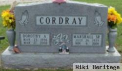 Marshall Monroe Cordray, Sr