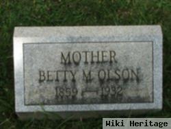 Betty M Olson Olson