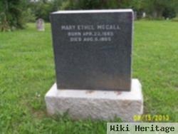 Mary Ethel Mccall