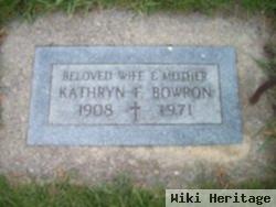 Kathryn F. Bowron