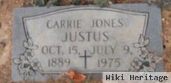 Carrie Jones Justus