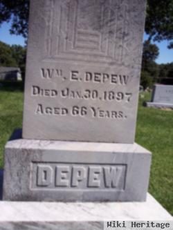 William E Depew