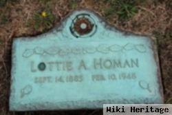 Lottie A Homan