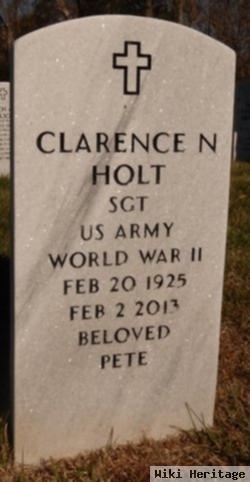 Clarence N Holt