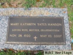 Kathryn Yates Hanson