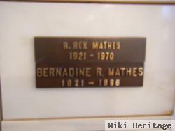 Bernadine R Mathes