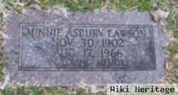 Minnie Marie Asbury Lawson