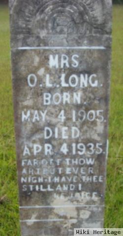 Mrs O. L. Long