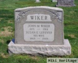 Susan Elizabeth Lefever Wiker