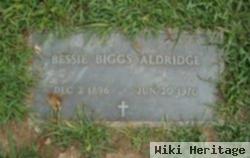 Bessie Sue Biggs Aldridge