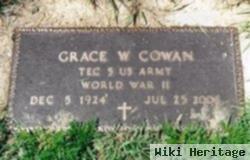 Grace W Taggert Cowan