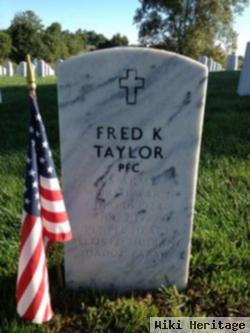 Fred K Taylor