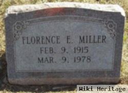 Florence E Miller