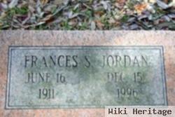 Frances "frankie" Sims Jordan