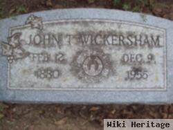 John T Wickersham