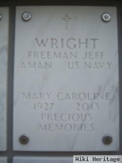 Mary Caroline Mcmillan Wright
