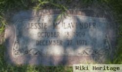 Jessie M. Lavender