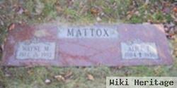 Wayne Milford Mattox