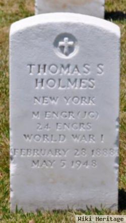 Thomas S Holmes