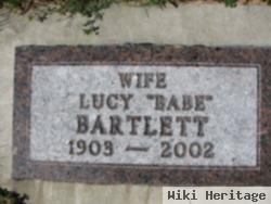 Lucy "babe" Allen Bartlett