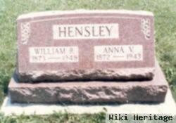 Anna V. Stephens Hensley