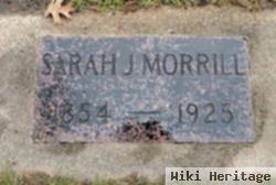 Sarah J Morrill