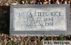 Musa Steel Rice