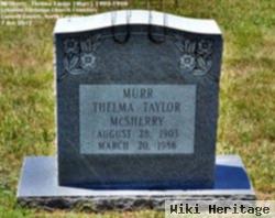 Thelma Dodson Taylor Mcsherry