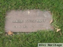 Maude Louise Riley